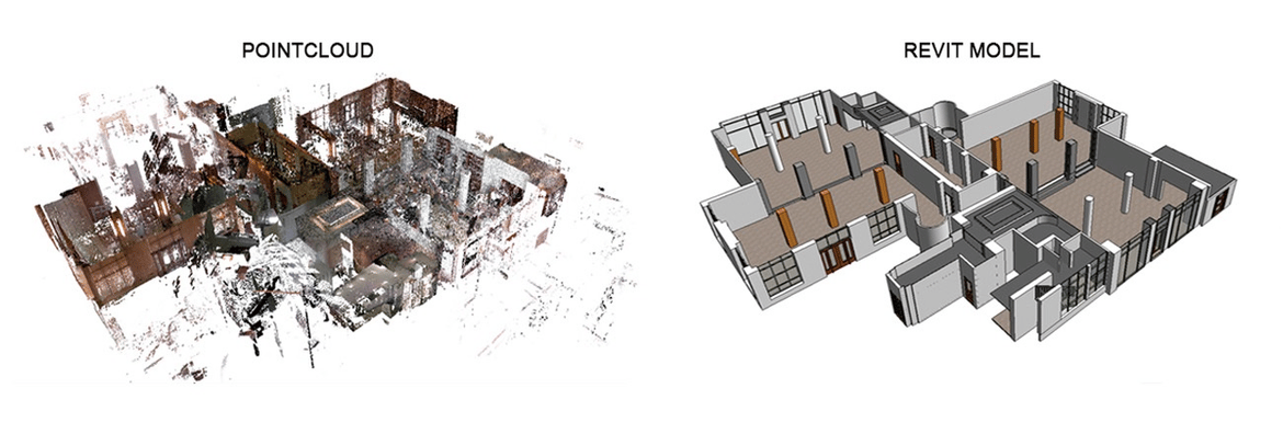 Point Cloud to BIM — Existing-condition modeling